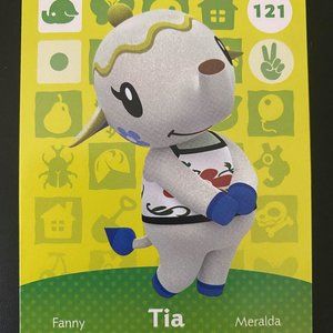 Authentic Tia #121 | Animal Crossing Amiibo